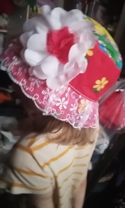 Шляпки/панамки девочке 4-8л новые 2шт