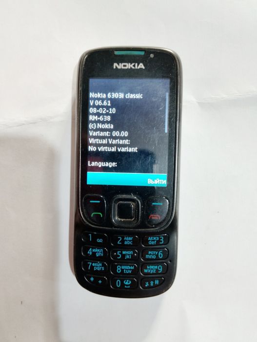 Nokia 6303, Телефон, Кнопочный, Ретро
