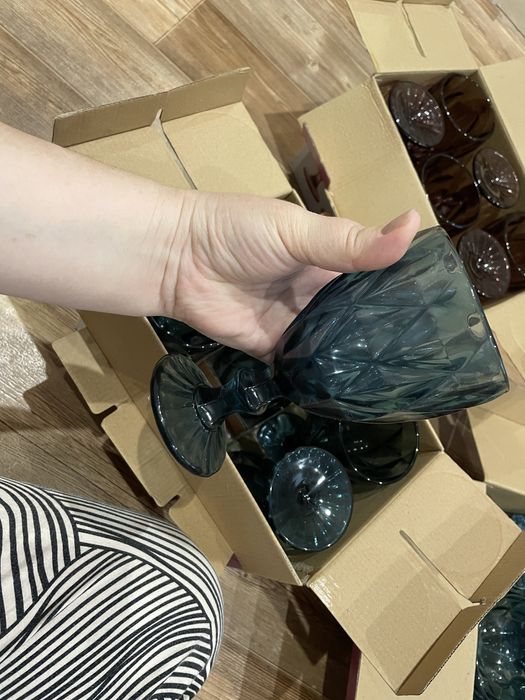 Продам синие креманки!!! 2 тыс тг