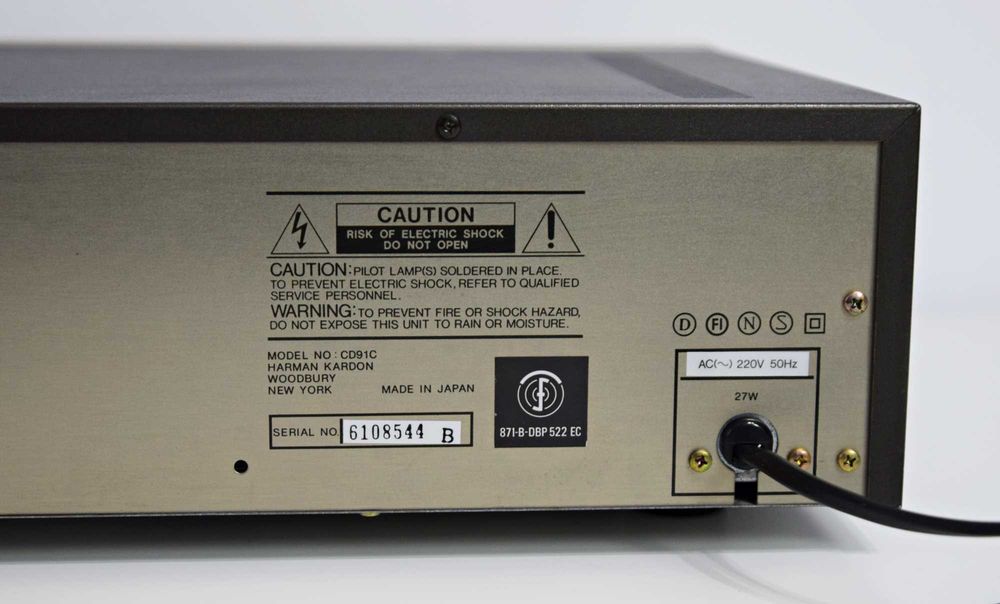 Deck Harman Kardon CD 91 C, casetofon