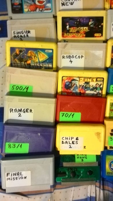 Vând sau schimb casete TERMINATOR-NINTENDO.Am mai vândut din ele.