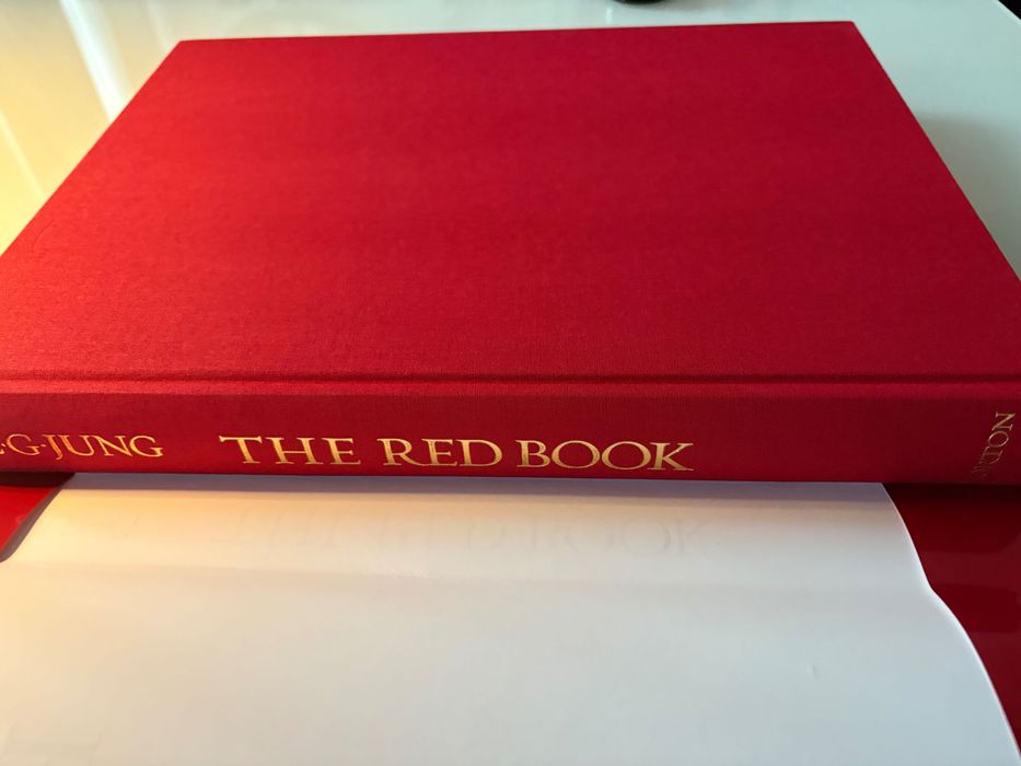 The Red Book Liber Novus Jung ediția I engleză rară facsimil rara
