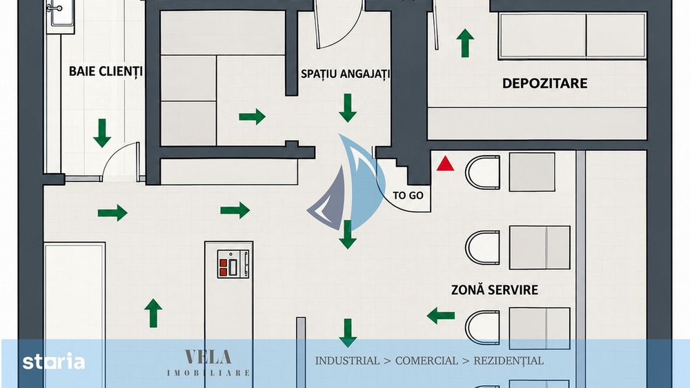 Spatiu comencial / birou, ultracentral 51mp