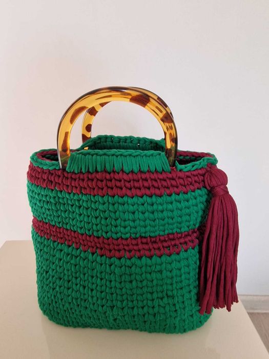 Geanta crosetata - handmade