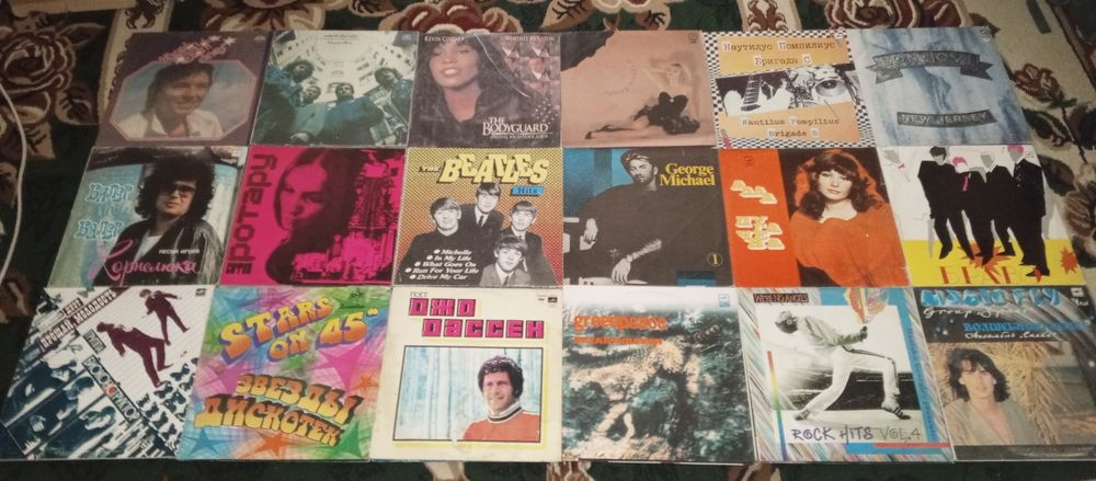 Мировые виниловые пластинки