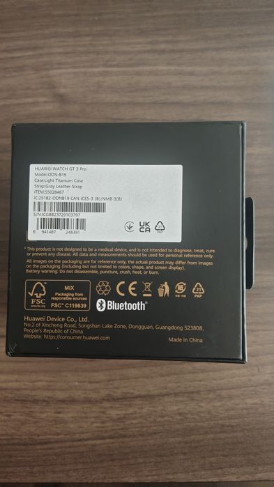 Huawei GT3 pro impecabil, fulbox, leather gray