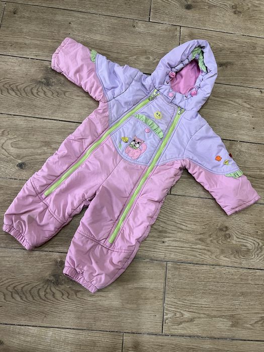Комбинезон на девочку зимний