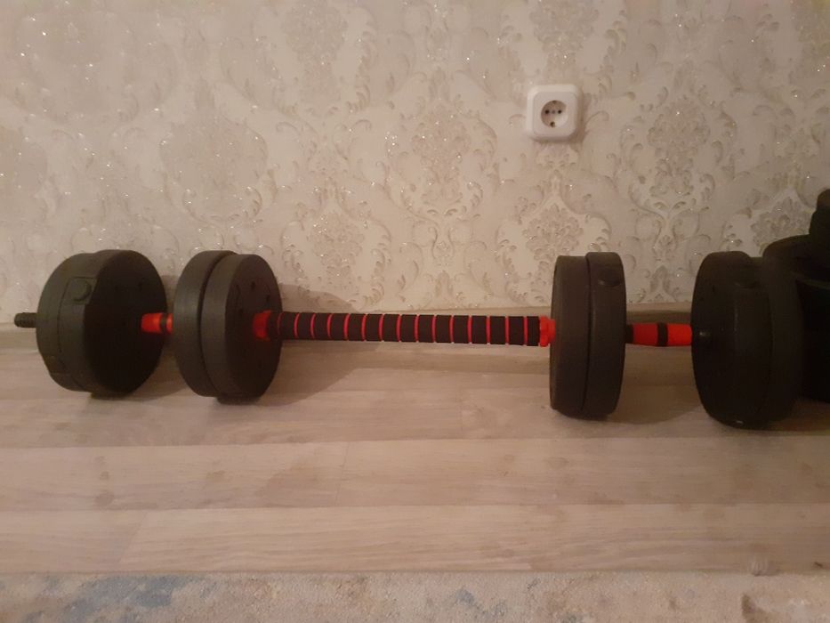Продам гантели почти новые