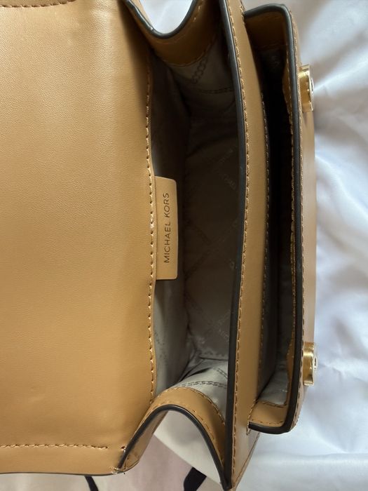 Michael Kors Geantă crossbody Heather mică din piele