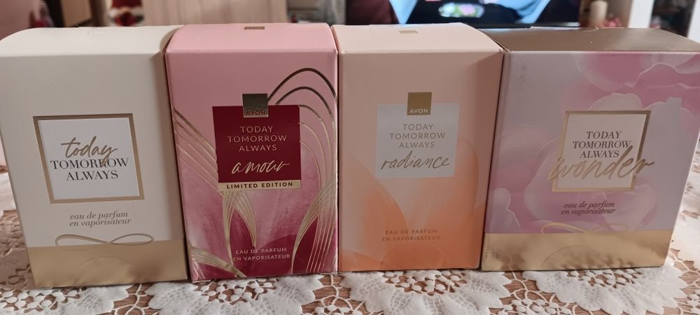 Дамски парфюми  и к-ти от сериите TODAY,  PREM.LUXE, ATTRACTION