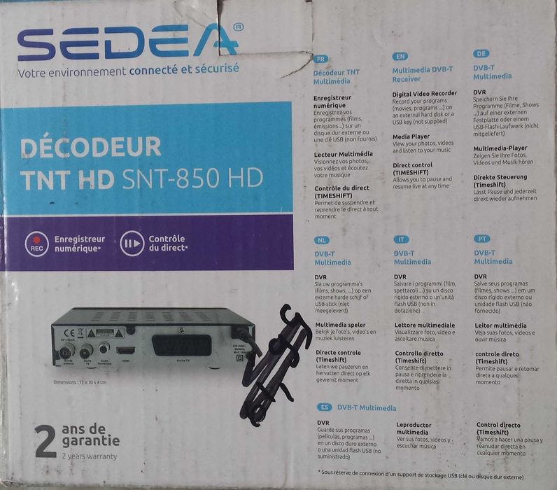 SEDEA Decodor TNT SNT-850 HD