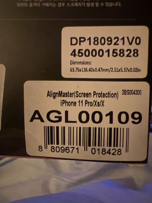 Vand folie sticla iphone11 pro