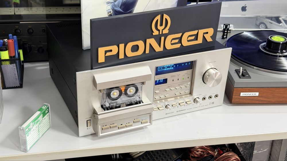 Deck legendar PIONEER CT-F900, 3 HEAD , anii 1978, Made in Japan