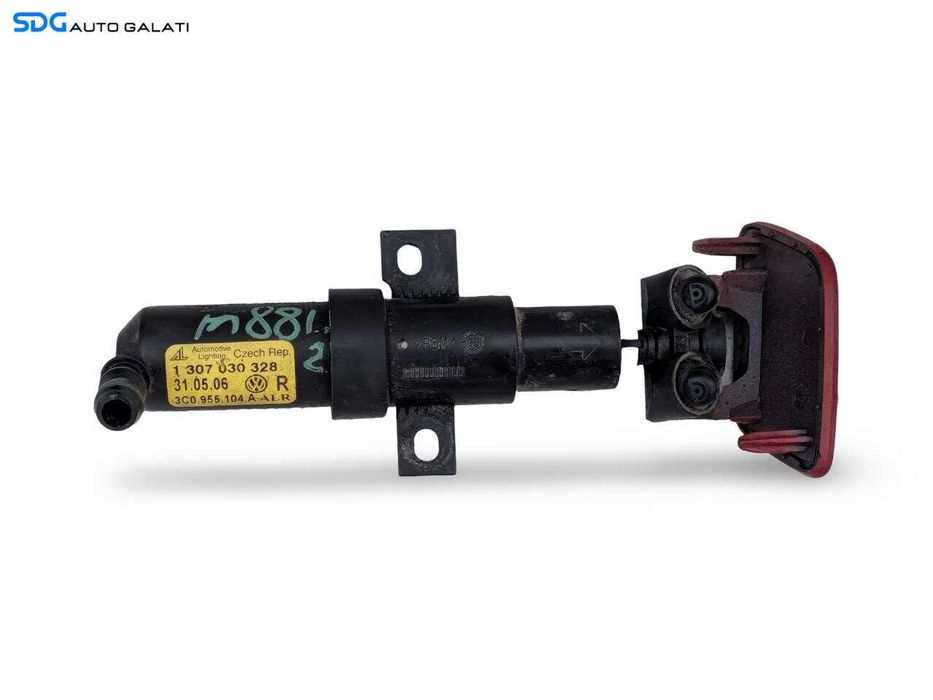 Motoras Cilindru Spalator Far Dreapta Volkswagen Passat B6 2005 - 2010 Cod 3C0955104A [M8812]