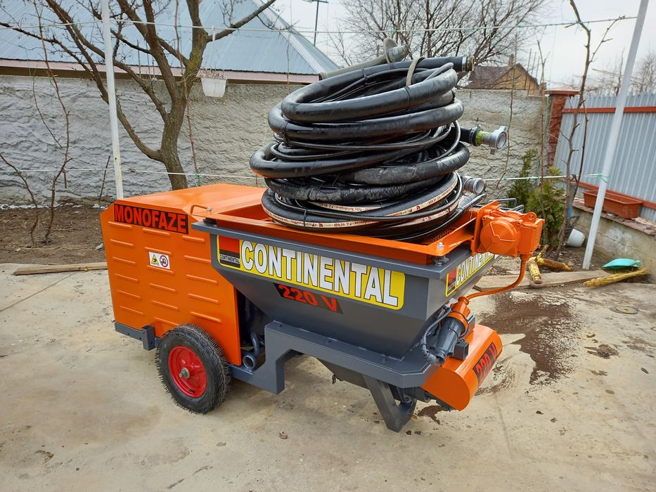 Masina pompa de tencuit 220v pe baza de nisip ,ca si noua