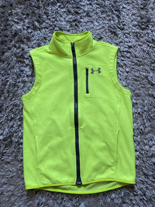 vesta under armour coldgear neon