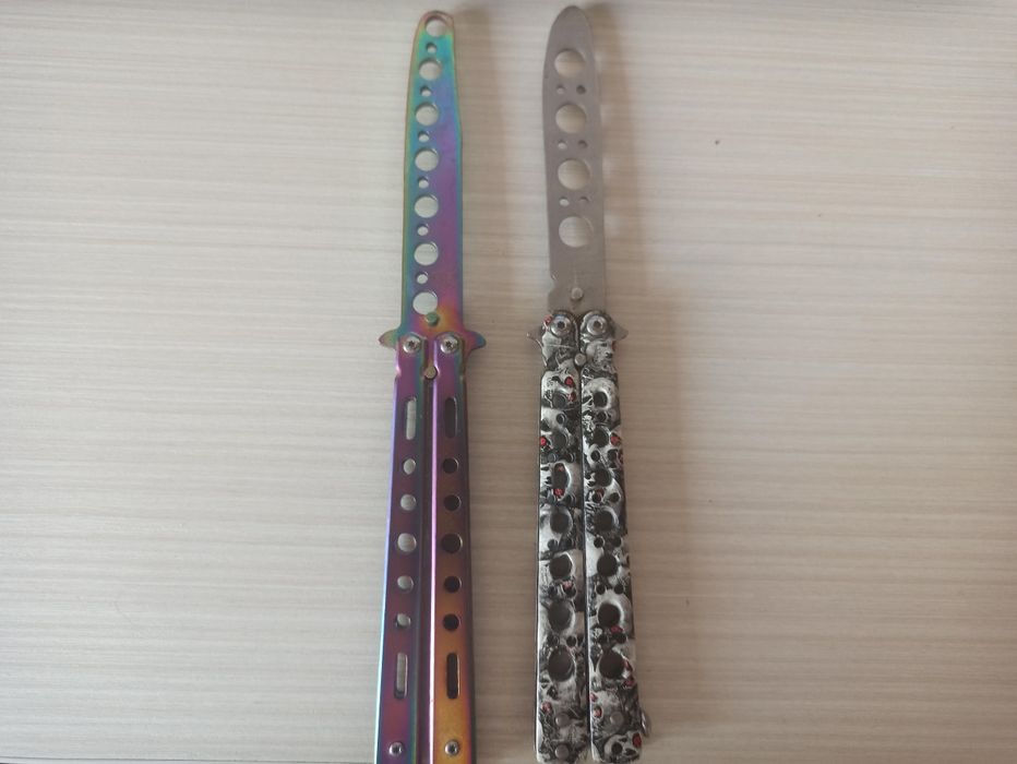 Butterfly training knife