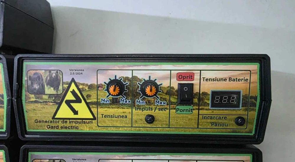 Pachet pentru gard electric 6j Vaci Oi Cai 1Ha 500m TRANSPORT GRATUIT