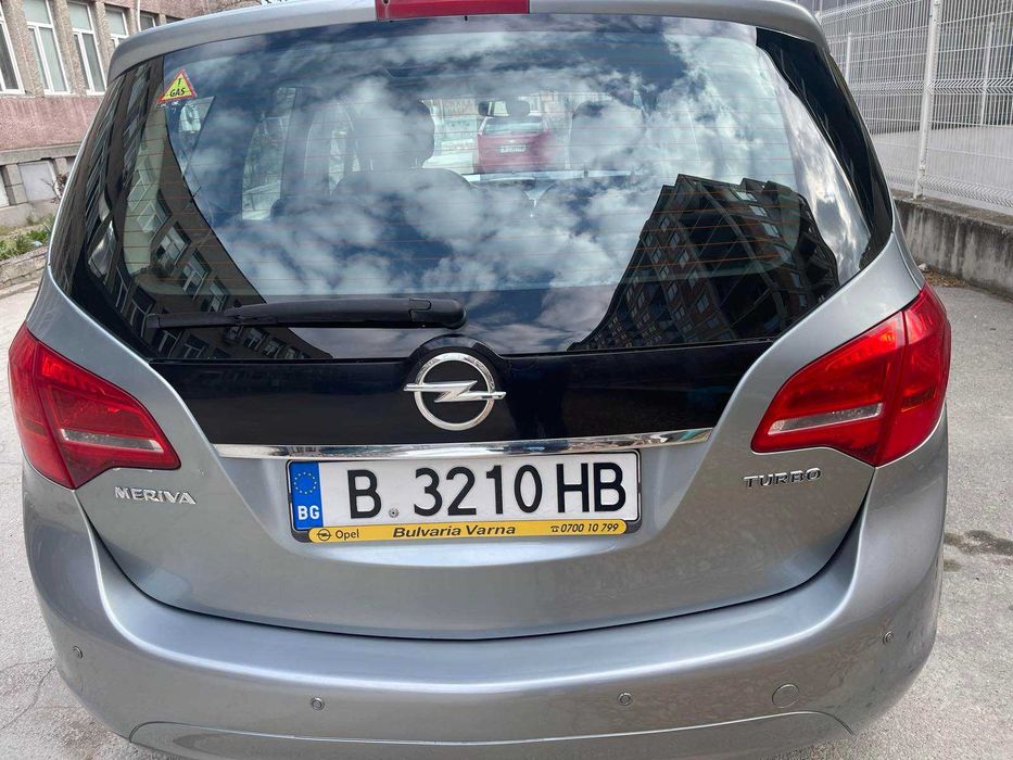 Opel Meriva 1.4 бензин, 140 к.с. | Газова уредба 2024 | Напълно обслужена