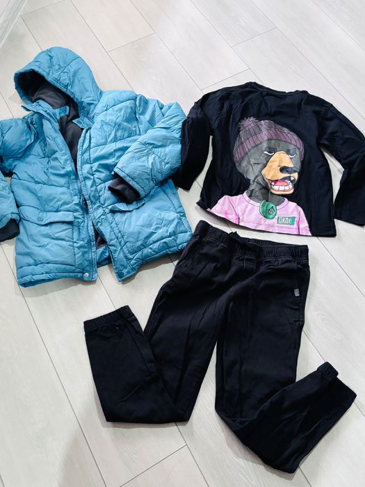 яке блуза и дънки 146 см zara next hm guess