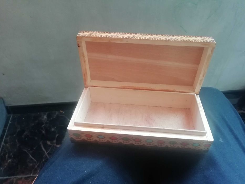 Антика - Руска кутия 19 век, оригинална антикварна нова 100 лв.