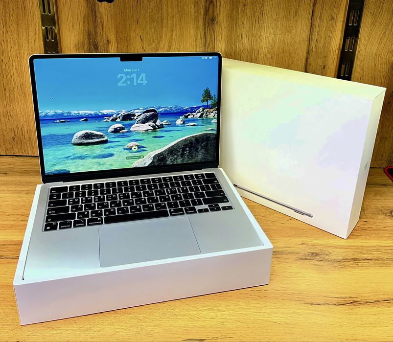 (8/512GB) MacBook Air M2 Silver - Yangi noutbuk ( Макбук - Ноутбук )