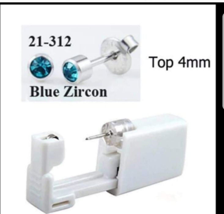 Mini pistol de facut gauri in urechi si nas