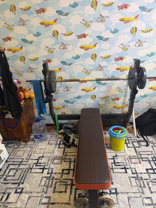 Продаётся Скамья для жима на грудь почти новая !