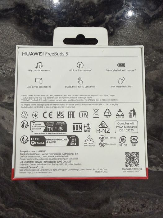 HUAWEI P40 PRO 256GB BLACK  с слушалки HAUWEI FreeBods 5i