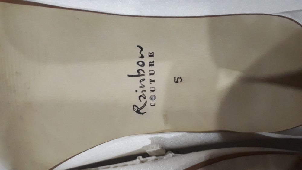 Свадебные туфли женские