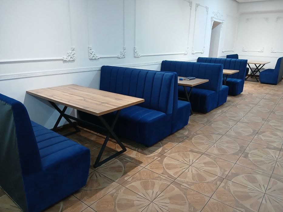 Кафе/ресторанға диван | Өлшеммен | Кепілдік бар