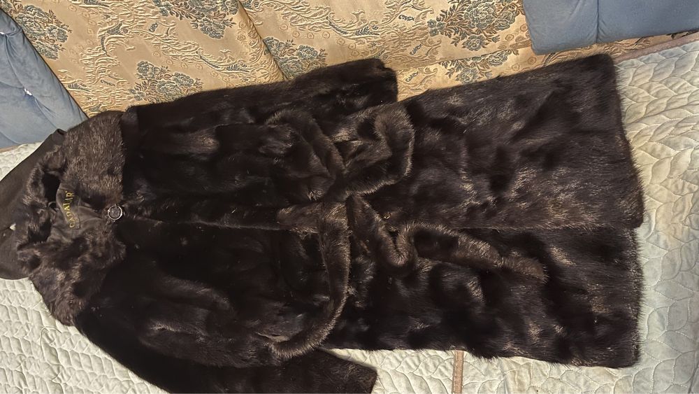 Шубка черный бриллиант