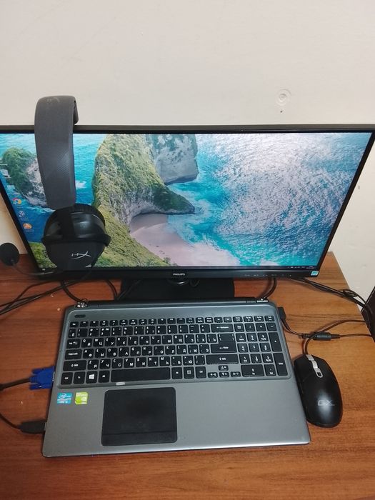 ПК ноутбук вмести