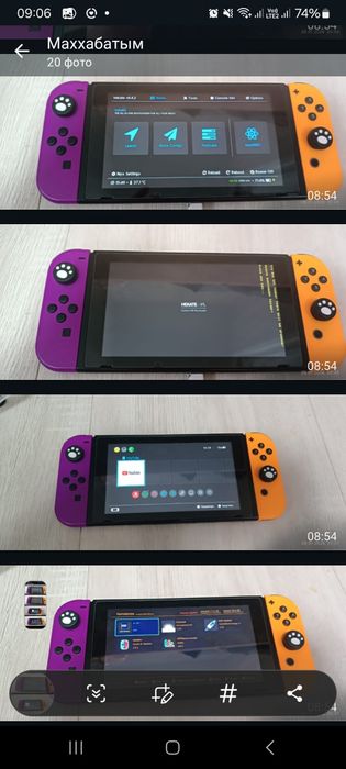 Продам nintendo switch v1 прошытая