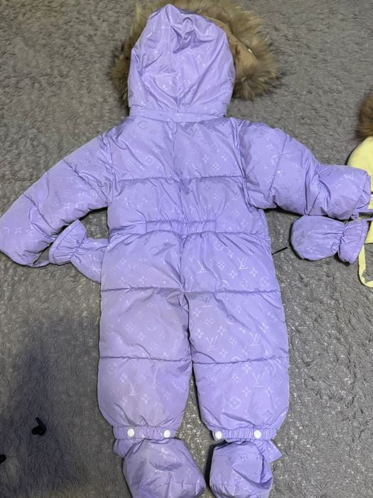 Комбинезон детский и шапочка