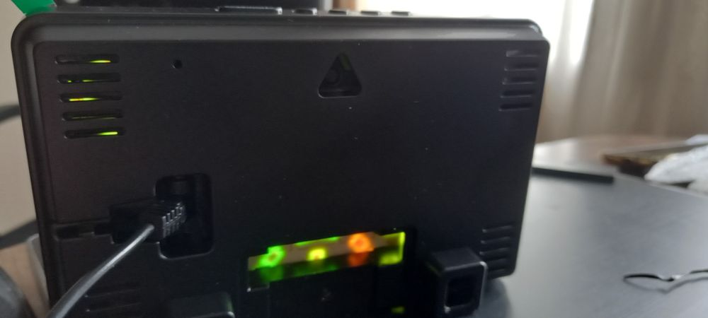 Ceas electronic. Ora, data, temperatura. Produs nou.