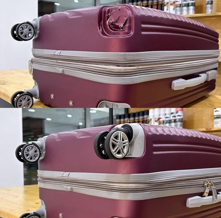 Ремонт чемоданов любой сложности, вскрытие замков, замена ручек, колес