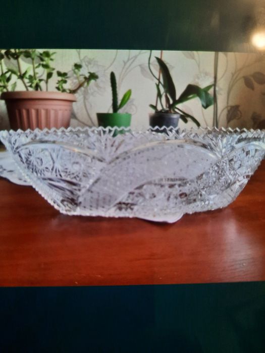 Салатницы хрустальные