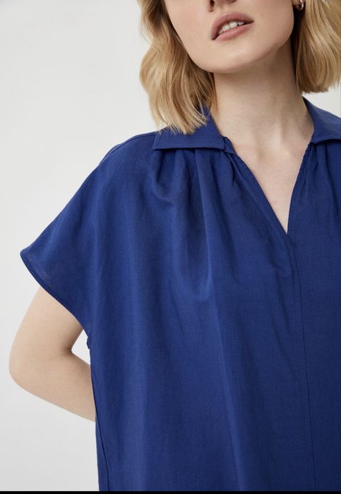 Платье женское лен UNIQLO