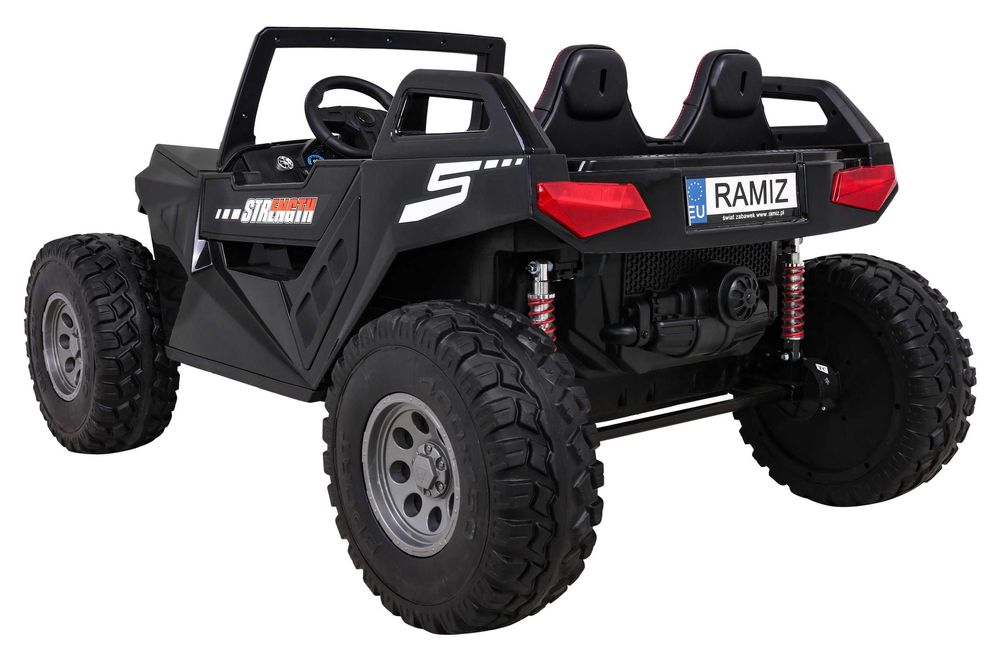 UTV electric pt copii Buggy Autokids 450W 24V 4x4 (sx1928-fast) Negru