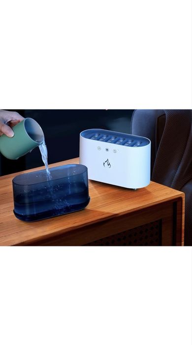 Umidificator de aer ultrasonic pentru cameră și birou , 900ml .