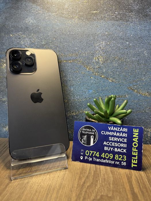 Iphone 14 Pro Max/128Gb/Garantie 2Ani Centrul de Telefoane/Rate