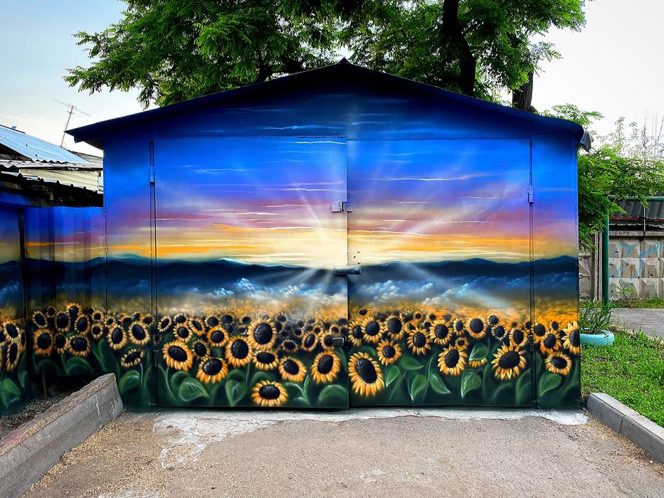 Мурал, Роспись стен, Граффити