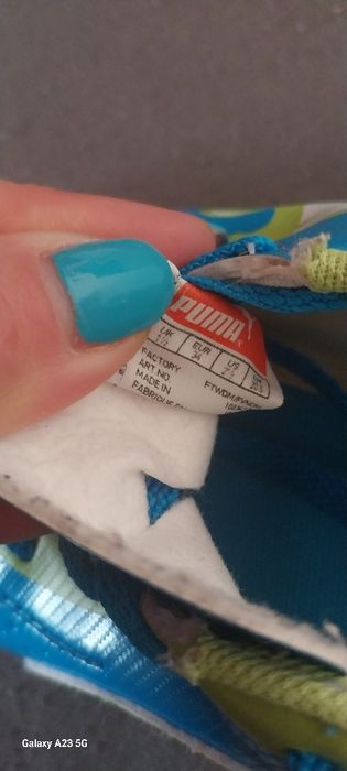 Puma, детски бутонки,  номер 34