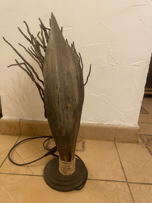 Veioza hand made vintage lemn exotic!