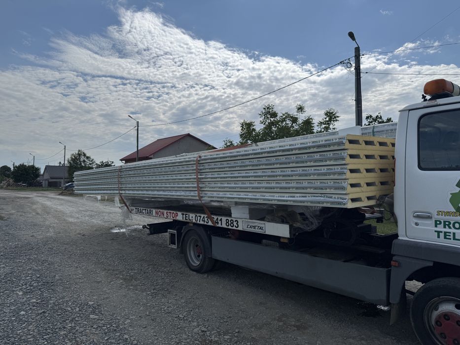 Panouri sandwich penteu garaje , hale