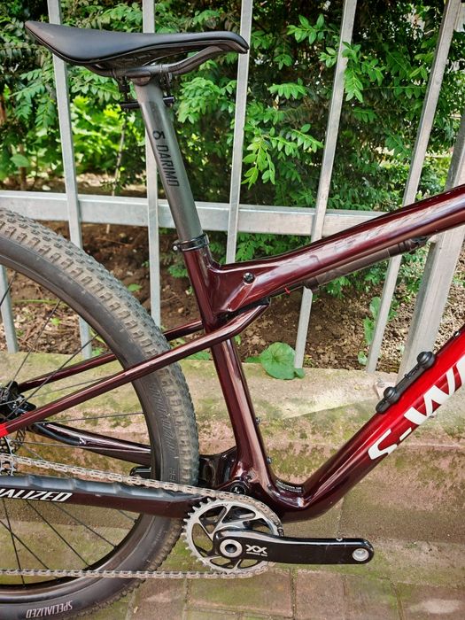Bicicleta full suspension carbon Specialized S-works Epic World Cup marime S Darimo 8.4 kg stare impecabila