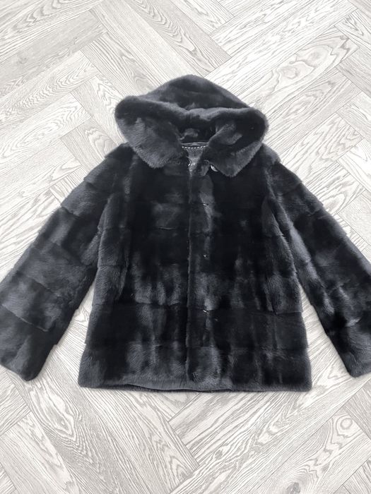 Итальянский норковый полушубок