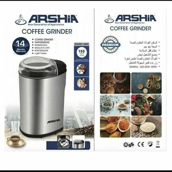 Доставка! Кофемолка Arshia AS-2002