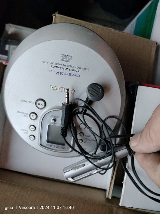 Mini disc și walkman